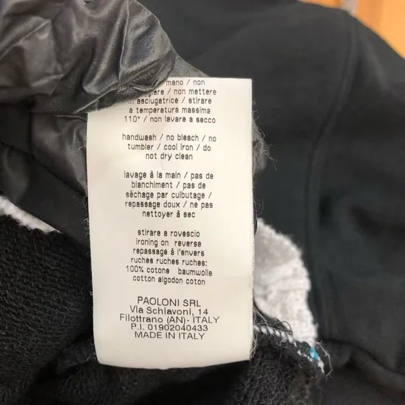 Black and Multicolor Ruffle Sweatshirt - Picture 11 of 11